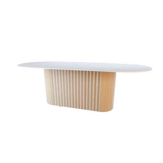 table-ovale-blanc-bois-clair-turdine-design